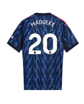 Billige Fotballdrakt Arsenal Noni Madueke #20 Replika Bortedrakt 2025-26 Kortermet